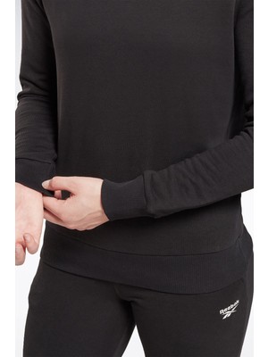 Reebok Rı Sl French Terry Siyah Kadın Sweatshirt