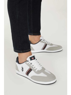 U.S. Polo Assn. Kares 3 Fx Erkek Günlük Spor Ayakkabı 101081680-2BEYAZ