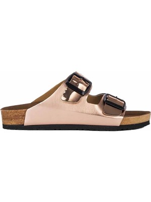 Slazenger Lens G Kadın Terlik Ayakkabı SA10SK012-295RSILVER