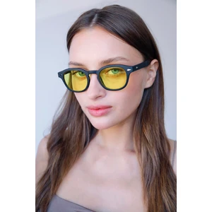 Bilge Karga Ryan Matt Black Yellow Güneş Gözlüğü