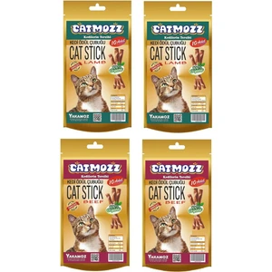 Stick Kuzu Etli & Kedi Otlu ve Biftekli Kediler Için Ödül Çubuğu 10'lu x 4 Adet