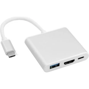 Zrh 3in1 4K Type C USB 3.0 Hub HDMI Type-C To HDMI