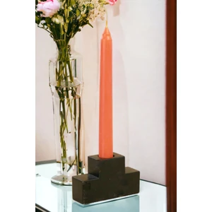 Şamdan Mumluk Siyah Tealight Ve Şamdan Mum Uyumlu Model 16