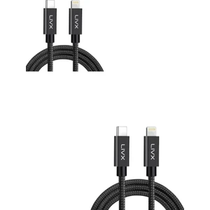 Ikili Paket Horizontal 20W Type C To Lightning 3 Metre Iphone Ipad Uyumlu Hızlı Şarj ve Data Kablosu Blt-03-2