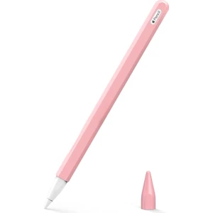 Apple Pencil (2. Nesil) Kılıf Mat Silikon V2 Pembe