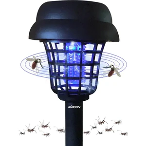 Kkmoon Güneş Enerjili Böcek-Sinek Savar - Siyah (Yurt Dışından)