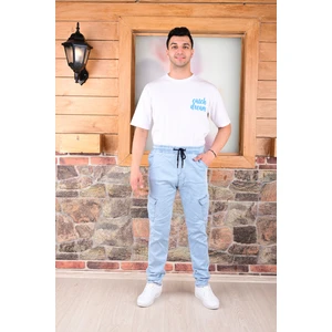 Quits Kids Bel ve Paça Lastikli Yanları Kargo Cep Fermuarlı Erkek PANTOLON-4444