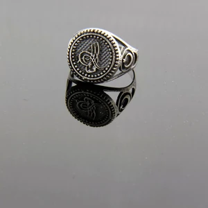 İpek Silver 925 Ayar Gümüş Türk Yüzük