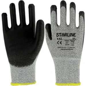Starline E-62 Kesilmeye Dirençli Eldiven Gri 9