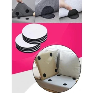 10 Adet Kilim Kaydırmaz Set Halı Kaydırmaz Cırt Bant Minder Nevresim Örtü Kaydırmaz Yapışkanlı Kaydırmaz