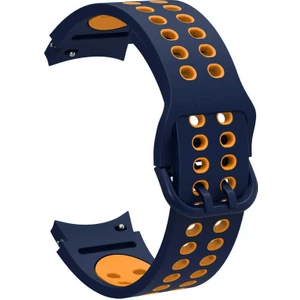 Nezih Case Samsung Galaxy Watch 6 Classic 43 / 47MM Orjinal Pim Tasarımlı Tam Uyumlu Delikli Silikon Kordon