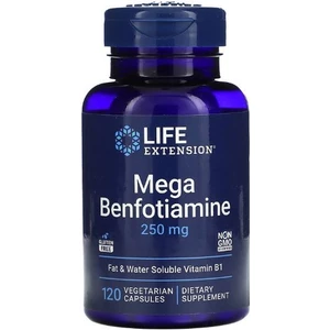 Life Extension Mega Benfotiamine, 250 mg, 120 Vegi Kapsül
