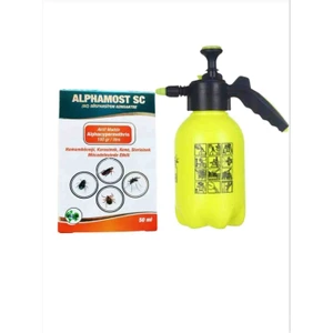 Alphamost Sc 50ML/AÇIK ve Kapalı Alanlarda Uygulanabilen Kokusuz Genel Haşere /2lt Basınçlı Pompa