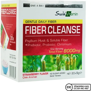 Suda Vitamin Fiber Cleanse 20 Saşe