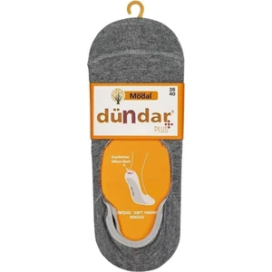 Plus 6913 Bayan Modal Silikonlu Babet Çorap 6 Adet