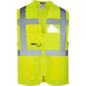 Mühendis Yeleği 09146 Sarı Sarı 2xl