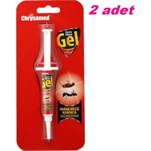 Hamam Böceği ve Karınca Jeli 5 gr Chrysamed Fibronx2 Adet