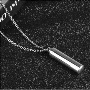 Dilek Kolyesi Kapaklı Çubuk Bar Kapsül Açılabilen Notlu Kolye