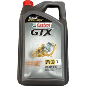 Gtx C4 5W-30 5 Litre Motor Yağı ( Üretim Yılı: 2023 )