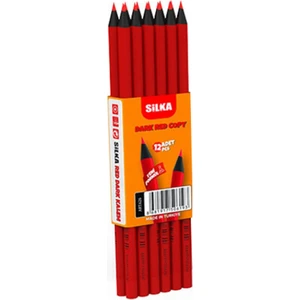 Dark Kırmızı Kopya Kalemi 12 Adet ART-626