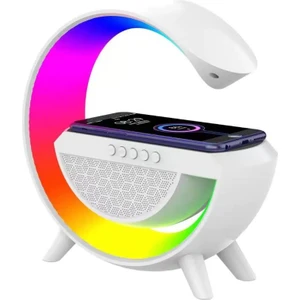BT-2301 15W Wireless Kablosuz Şarj Destekli Radyolu Bluetooth Hoparlör