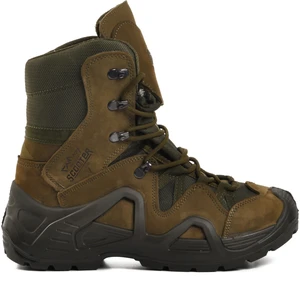 P1490 Haki Nubuk  Deri Su Geçirmez Erkek Outdoor Bot