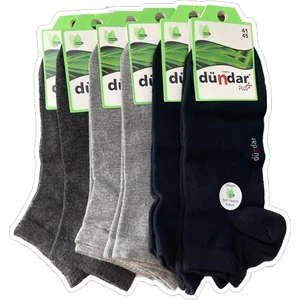 Kısa Patık Bambu Çorap Dikişsiz 6"lı paket