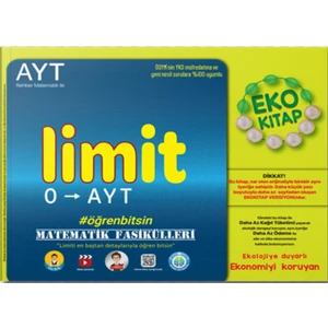 Tonguç Akademi AYT Limit Eko Kitap