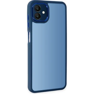 Samsung Galaxy A04 Kılıf Freya Lazer Lens Kamera Çerçeveli Silikon Kapak
