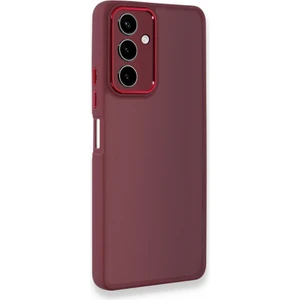 Samsung Galaxy A14 Kılıf Freya Lazer Lens Kamera Çerçeveli Silikon Kapak