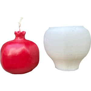 Nar Mum Kalıbı ( Silikon )