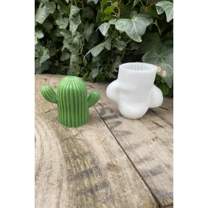 Rufus Concept Saguaro Kaktüs Şeklinde Silikon Mum Kalıbı El Yapımı Dekoratif Mumlar İçin