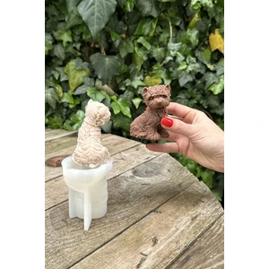 West Highland ( Köpek ) Mum Kalıbı (Silikon)