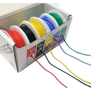 Roboclass 24AWG Çok Damarlı Montaj Kablo Seti - 5X15MT