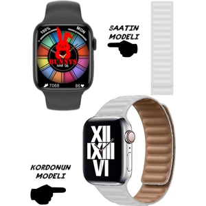 Akıllı Saat Xiaomi Uyumlu Nfc Özellikli Bt Konuşma Özellikli Watch 8 Akıllı Saat Deri Krdn