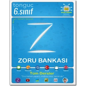 Tonguç Akademi 6. Sınıf Tüm Dersler Zoru Bankası - Soru Bankası