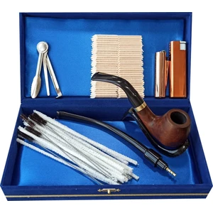 Uzun Kısa Sap Metal Veya 9 mm Filtre Bir Arada Gemici Pipo Seti