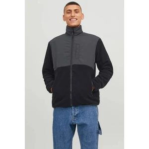 Jack & Jones Marvin Fleece Erkek Siyah Ceket