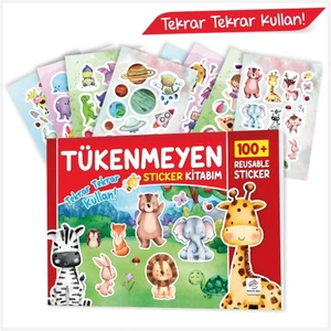 Yükselen Zeka Tükenmeyen Stickers Kitabım