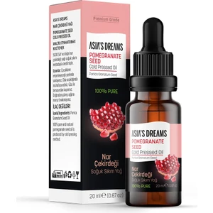 Asia's Dreams Nar Çekirdeği Soğuk Sıkım Yağ 20 ml