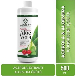 Ayos Life Aloe Vera & Acerola Konsantre İçecek 500 ml