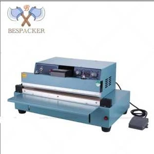 BESTPACKER Xk-1100v Yarı Otomatik Masaüstü El Veya Ayak Pedallı Poşet Ağzı Yapıştırma Makinesi