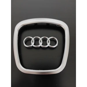 Audi A6 C6 Direksiyon Krom Çerçeve - A6 Airbag Kapağı Çerçeve Amblem