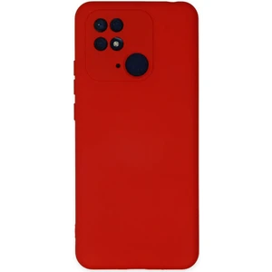 Xiaomi Poco C40 Kılıf Nano Içi Kadife  Silikon - Kırmızı 300099