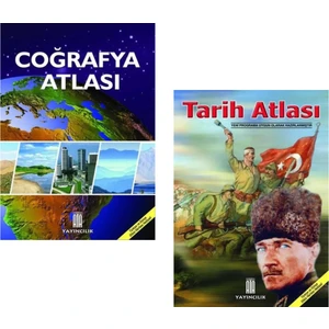 Ata Yayıncılık Coğrafya Atlası- Tarih Atlası
