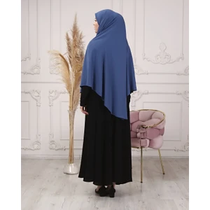 Oval Bağlamalı Sufle Pratik Eşarp
