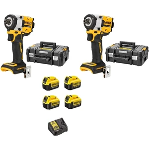 2 Adet DCF922 Somun Sıkma Makinası + 4 x 4 Ah Akü + 1x Dolum Cihazı