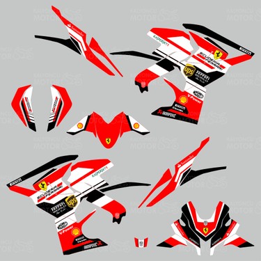 Kaly Mondial X-Treme Max 200 i Monster Energy Desing Sticker Fiyatı
