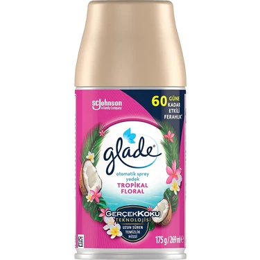 Glade Otomatik Sprey Yedek Tropikal Floral,