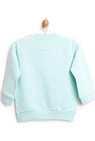 Hello Baby Hellobaby Basic Mint Sweatshirt Kız Bebek